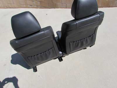 BMW Sport Front Seats (Left and Right Set), Black Dakota Leather, Electric Memory E60 525i 530i 545i10